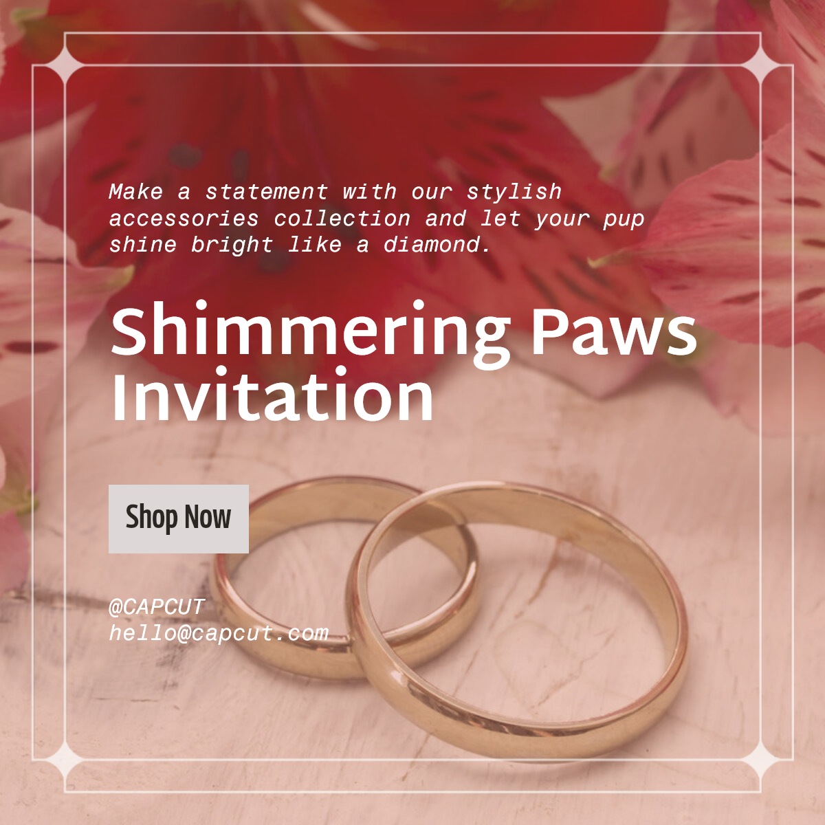 Jóias e Acessórios Convite