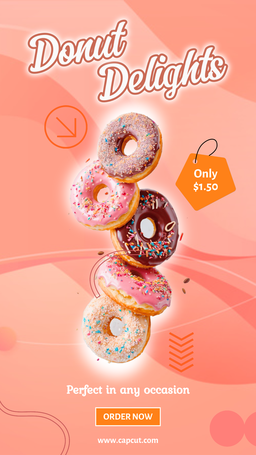 Promoção - Comida - Donut Delights 