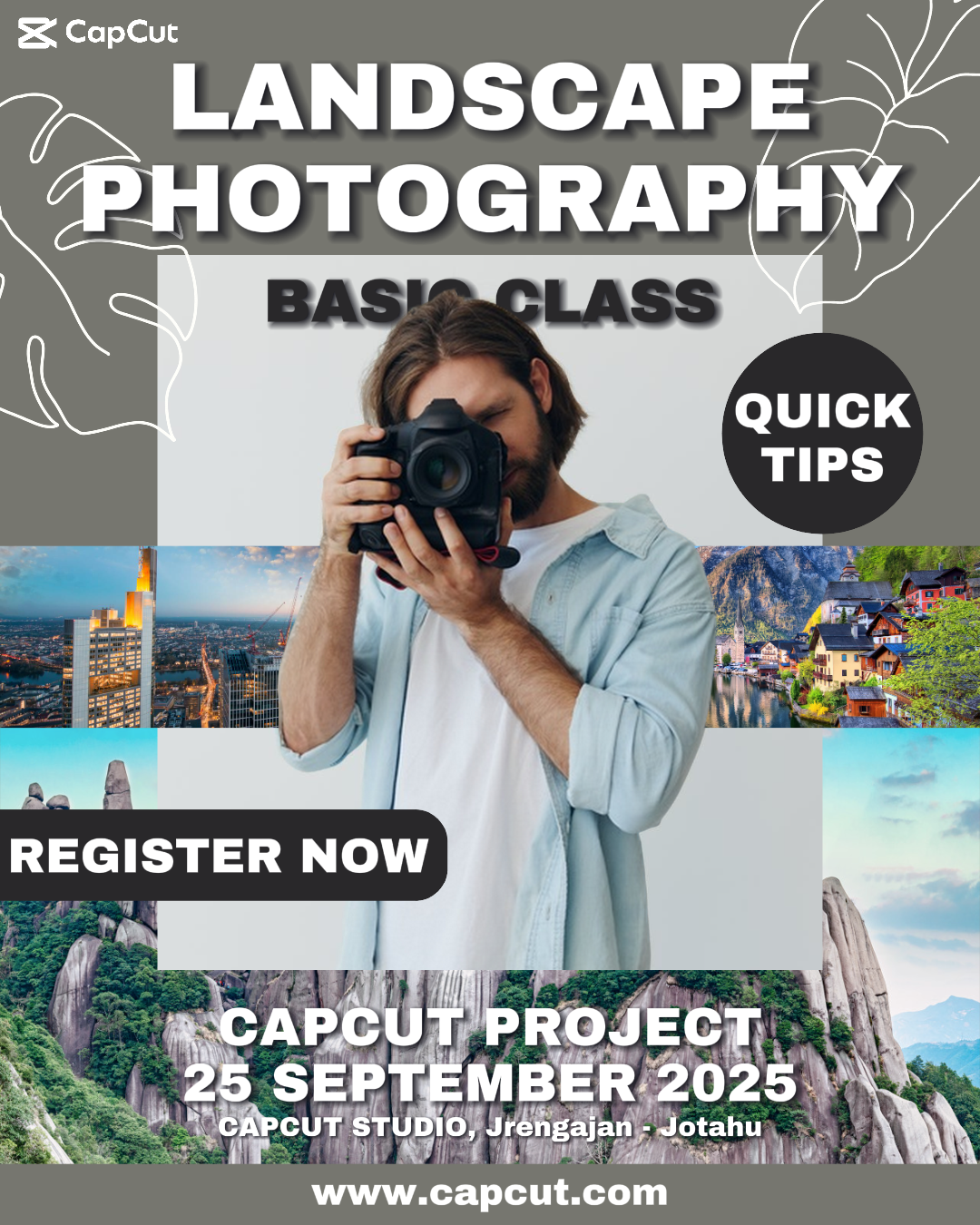 capcut template cover