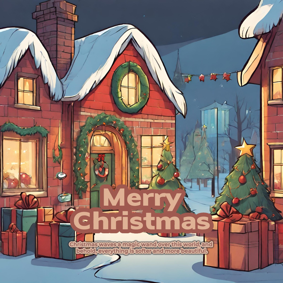 Feliz Navidad Saludos Publico en Linkedin