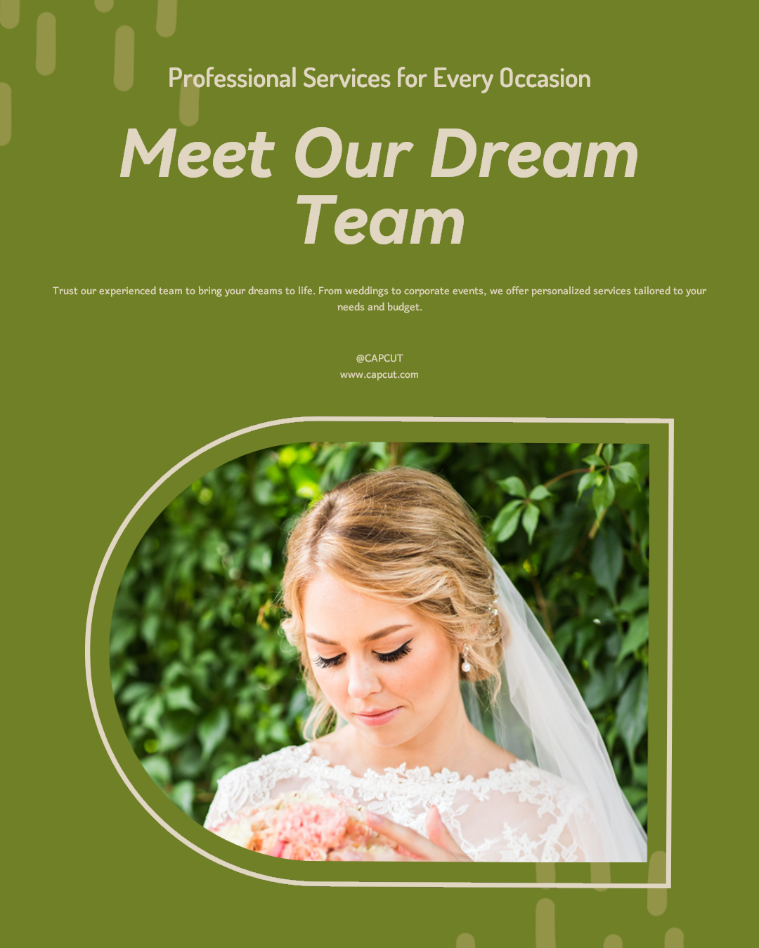 Apresentação da equipe de serviços