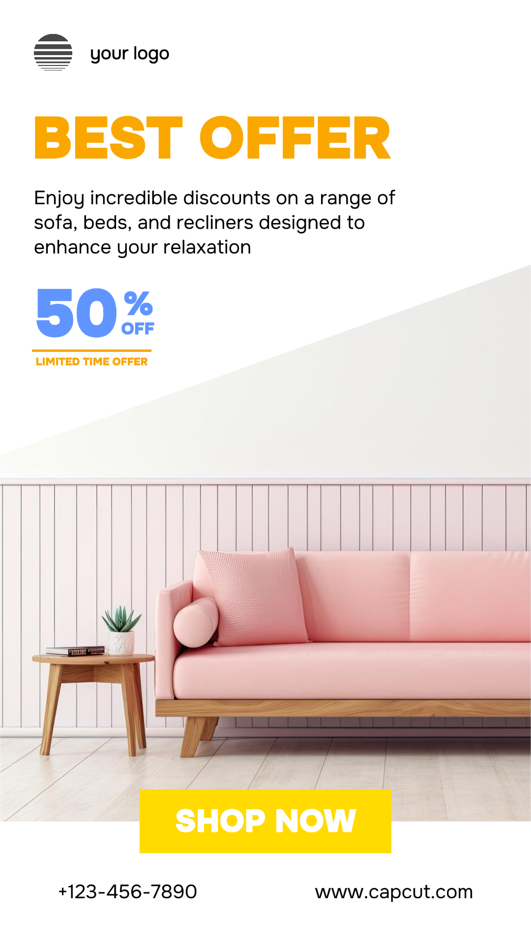 Modèle de meuble de la meilleure offre pour Story