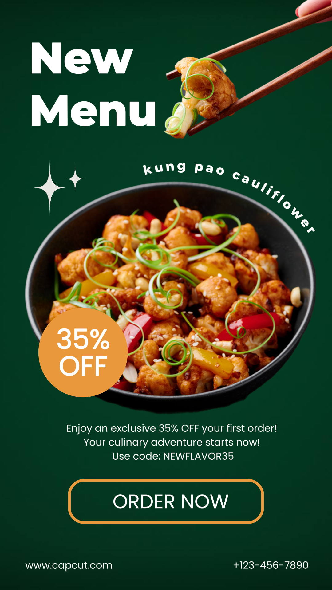 Promosi Makanan Cerita Instagram Restoran Cina