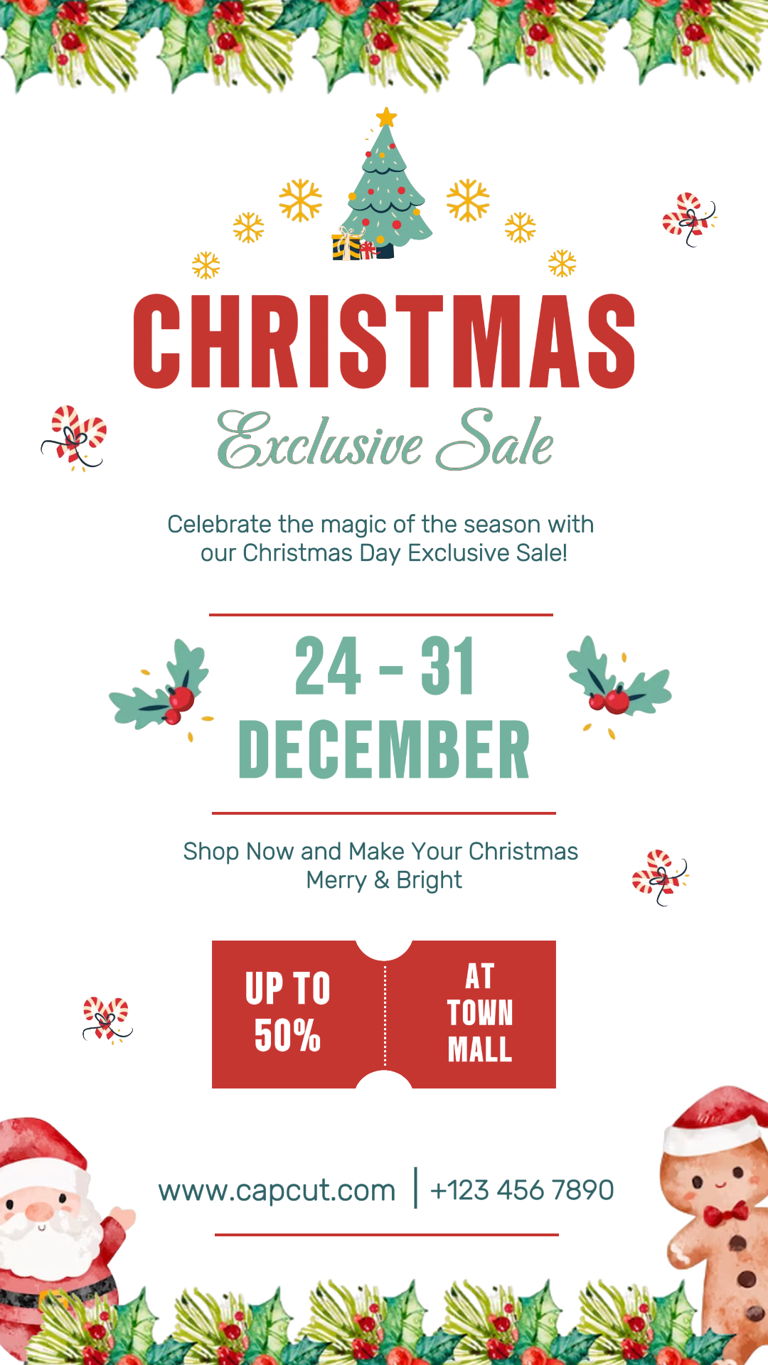 Christmas Exclusive Sale Instagram Story