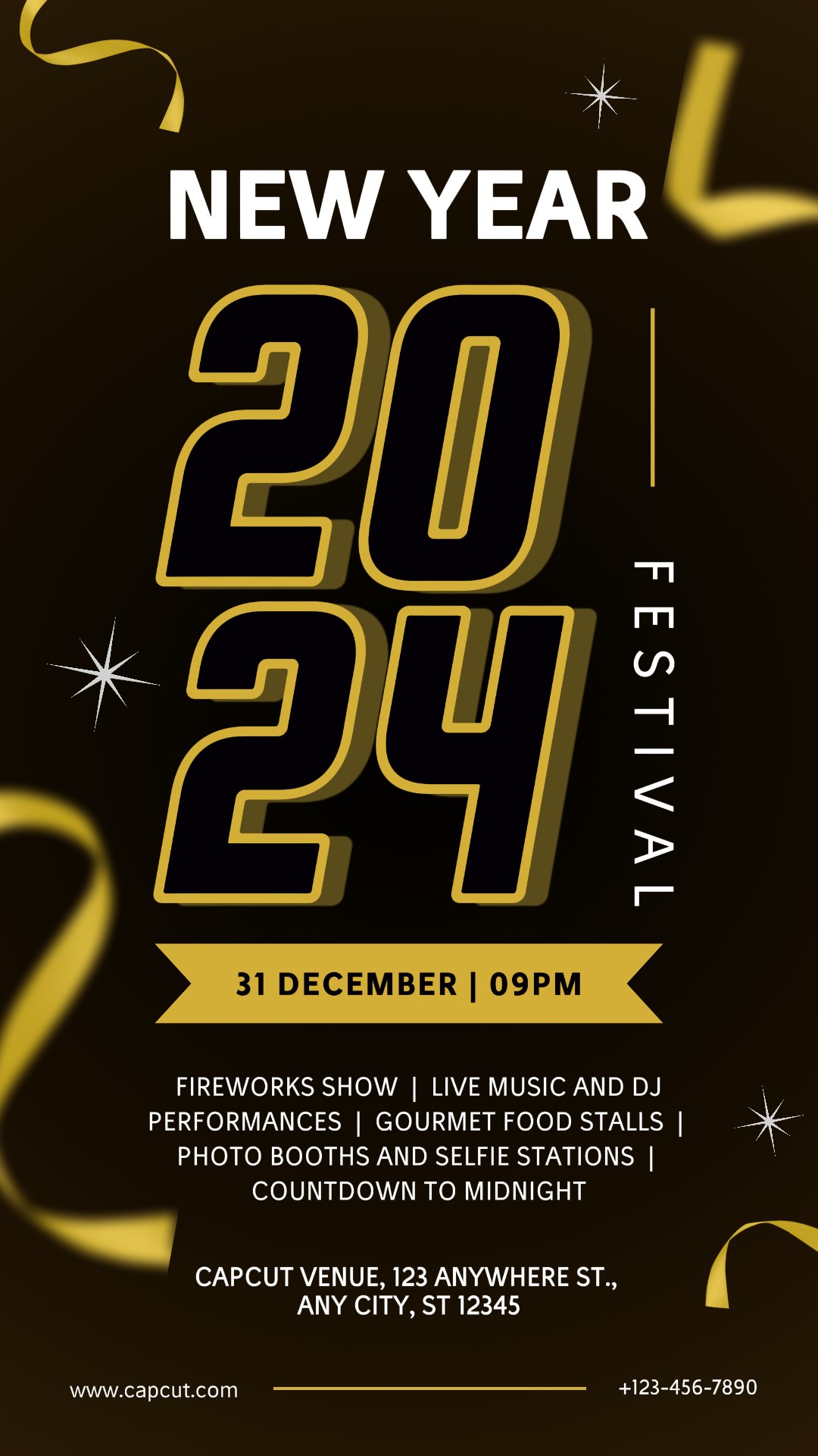 Neujahrsfest Instagram Story