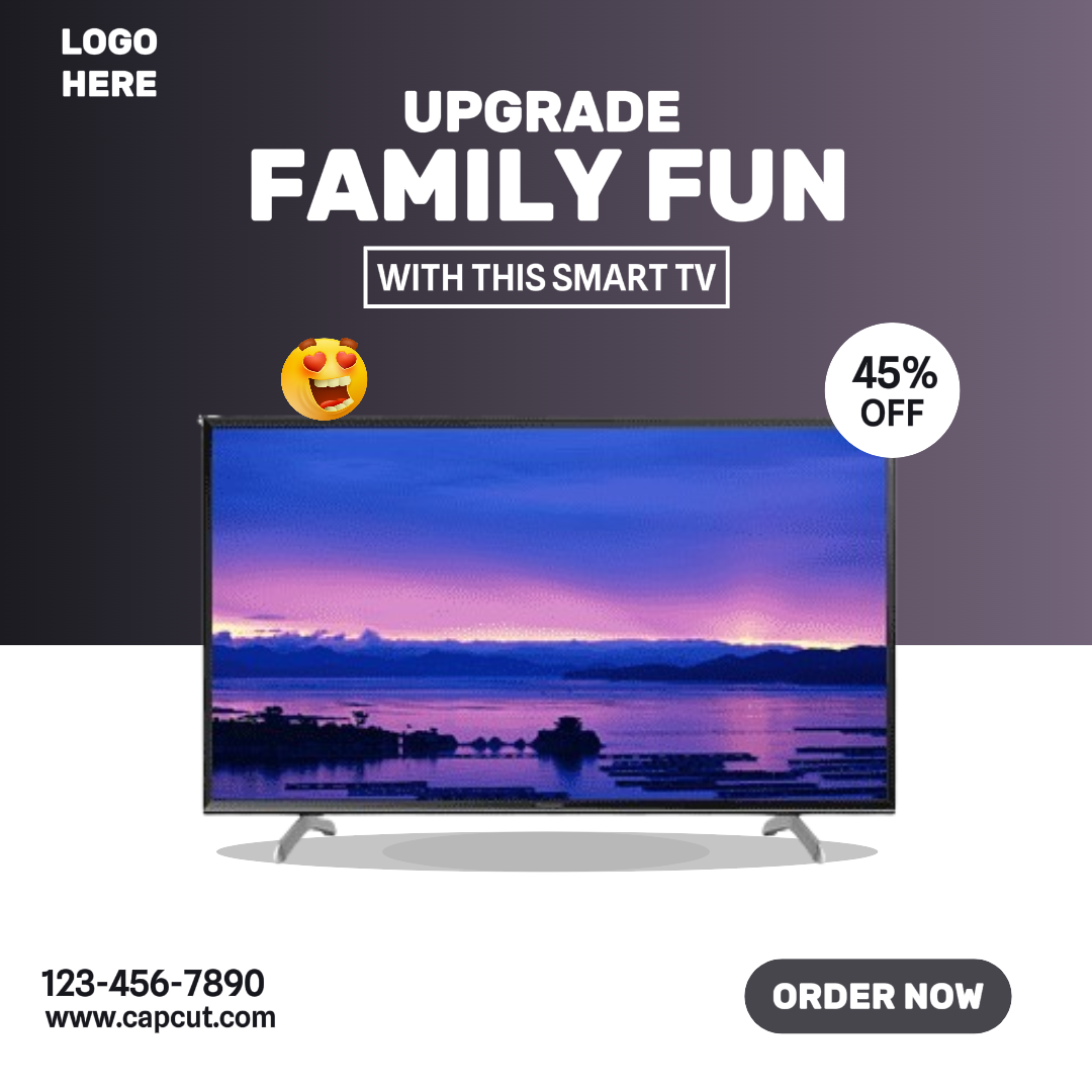 Électronique - Smart TV - Publicité Instagram