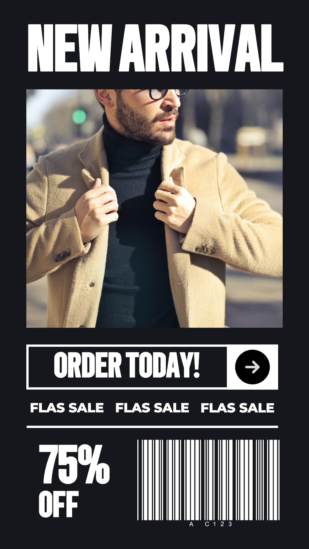 Fashion Jacket Promotion Instastory