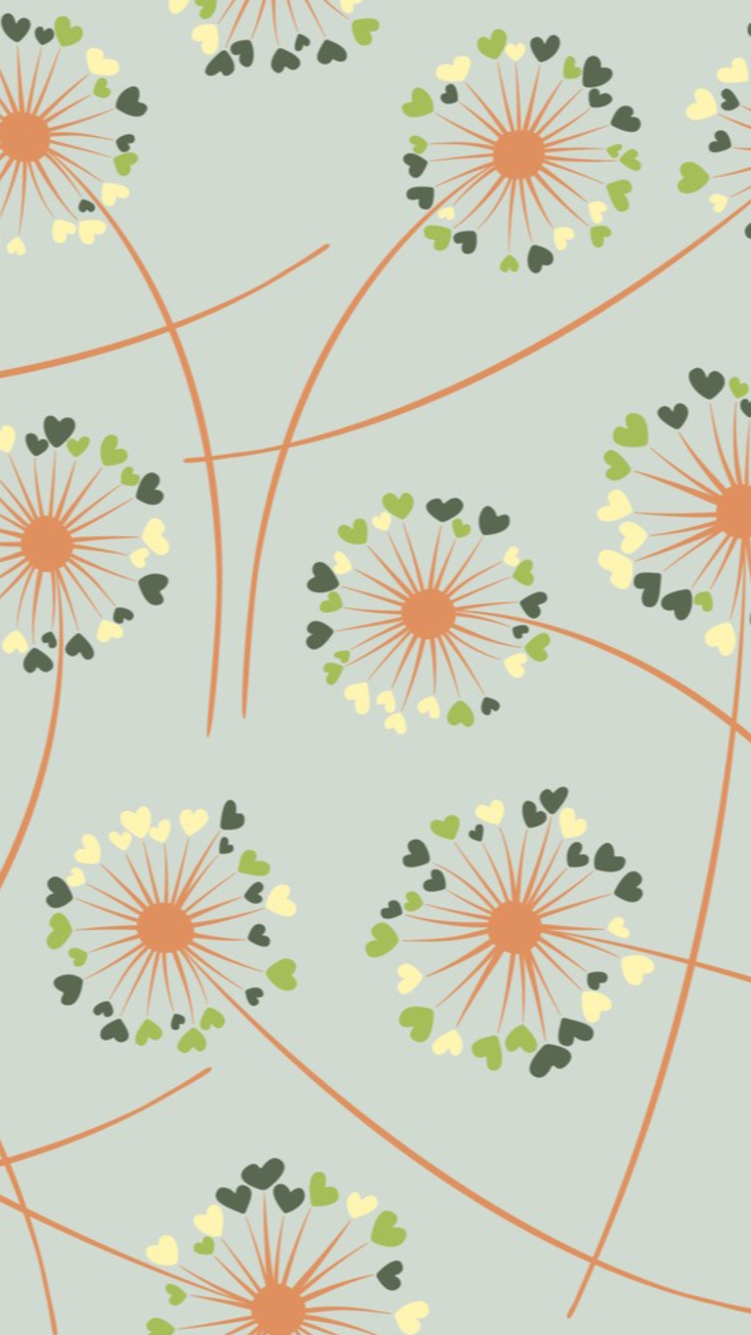 Wallpaper Poster Kreatif Bunga