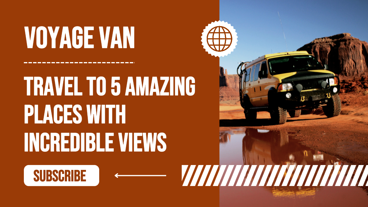 Youtube Thumbnail Voyage Van 5 lugares incríveis