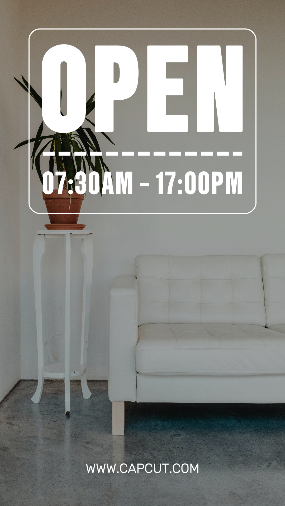 Business and Office - Marketing Poster Instagram Story We are Open