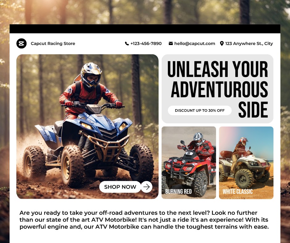 Other ATV Motorbike Promotion Facebook Post