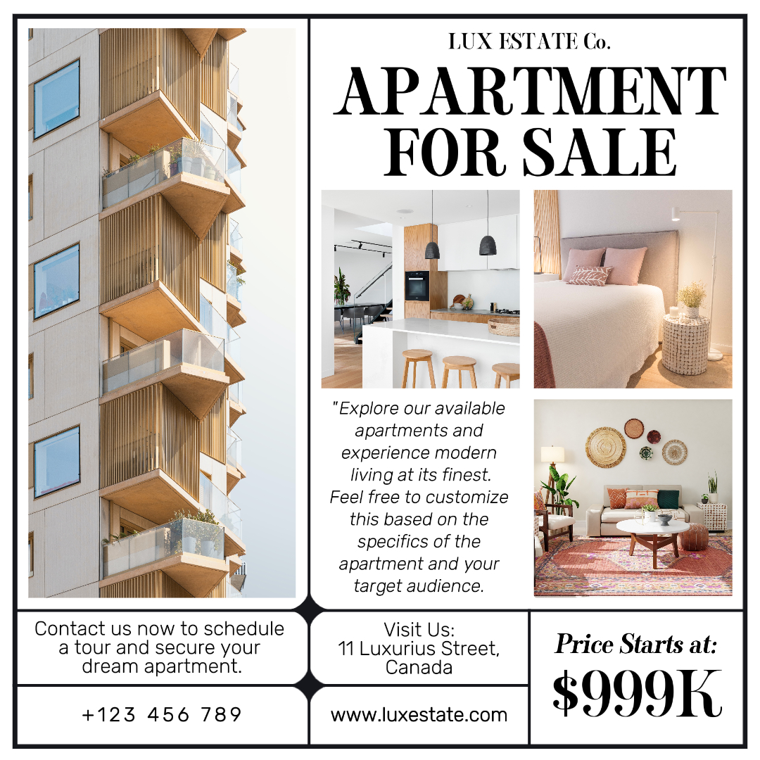 Other Industry Apartment Sale Instagram Story