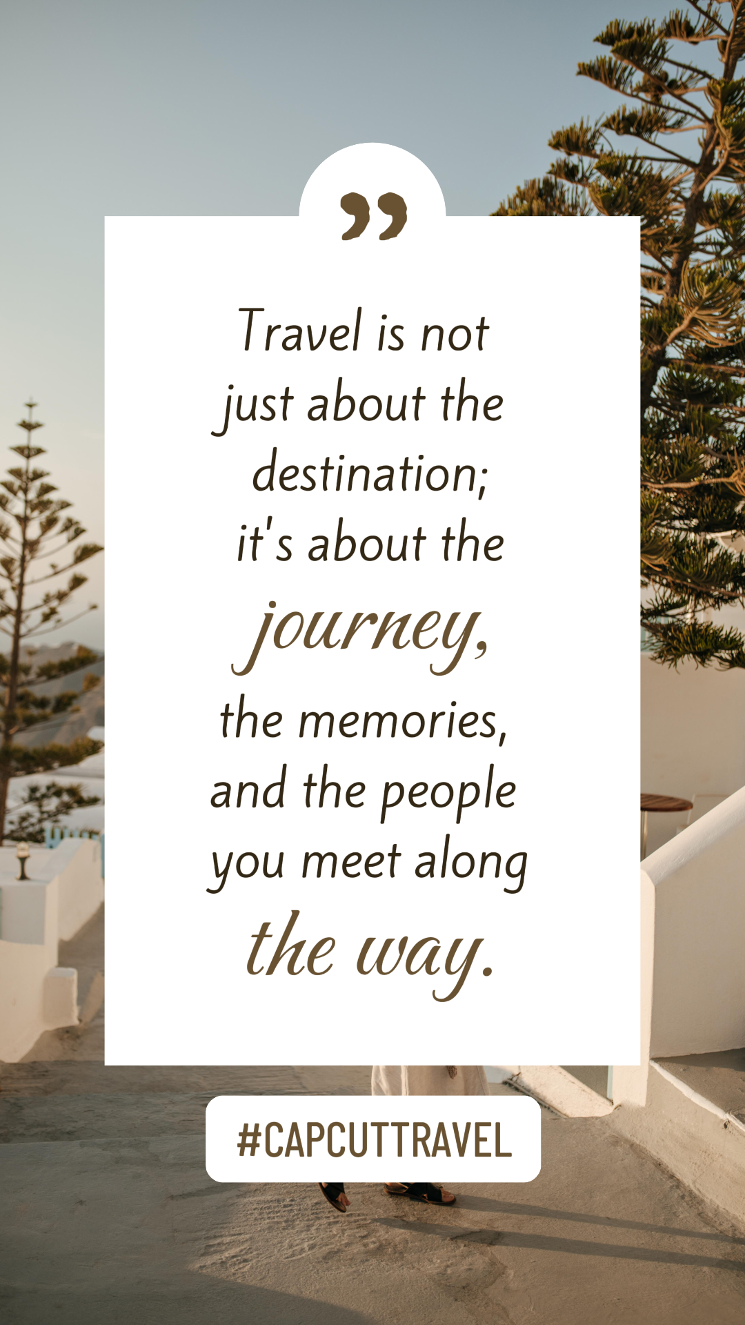 Travel Creative Poster Instagram Story Travel Quotes and Hashtag