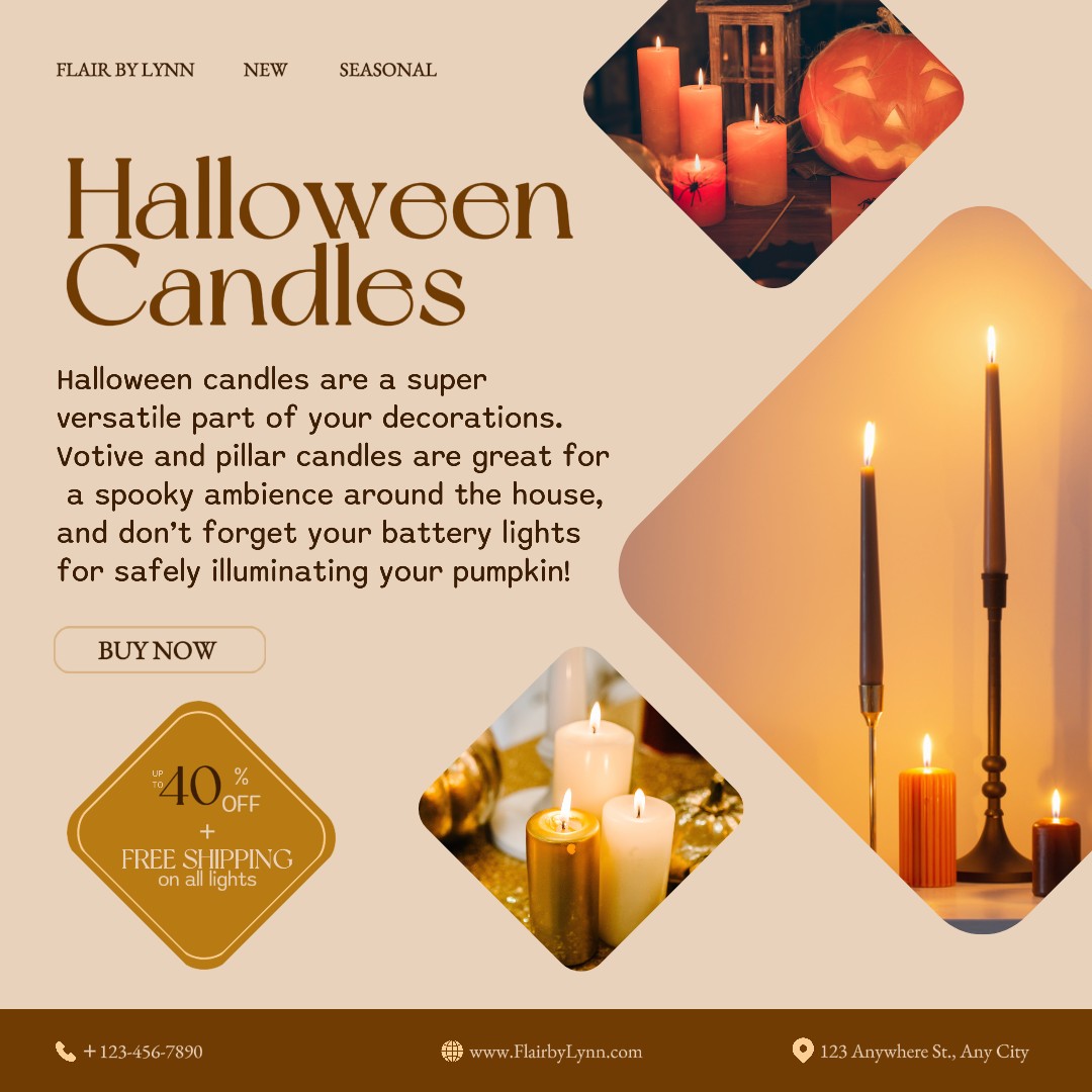Venta De Velas De Halloween