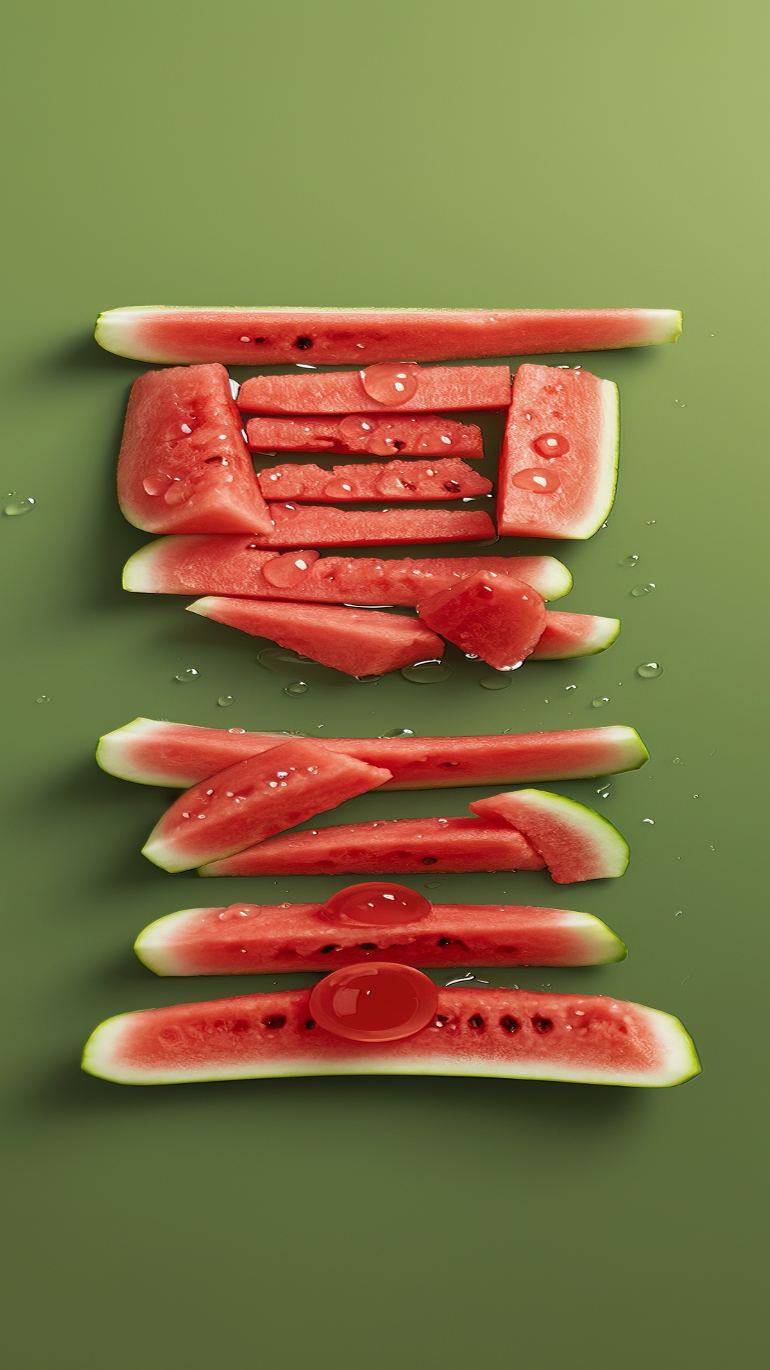 Wallpaper Creative Poster Melancia