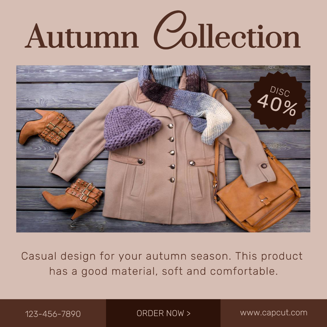 Autumn Sale Instagram Post Minimalist