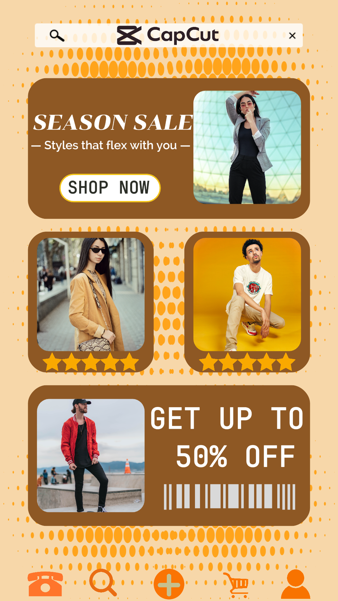 capcut template cover