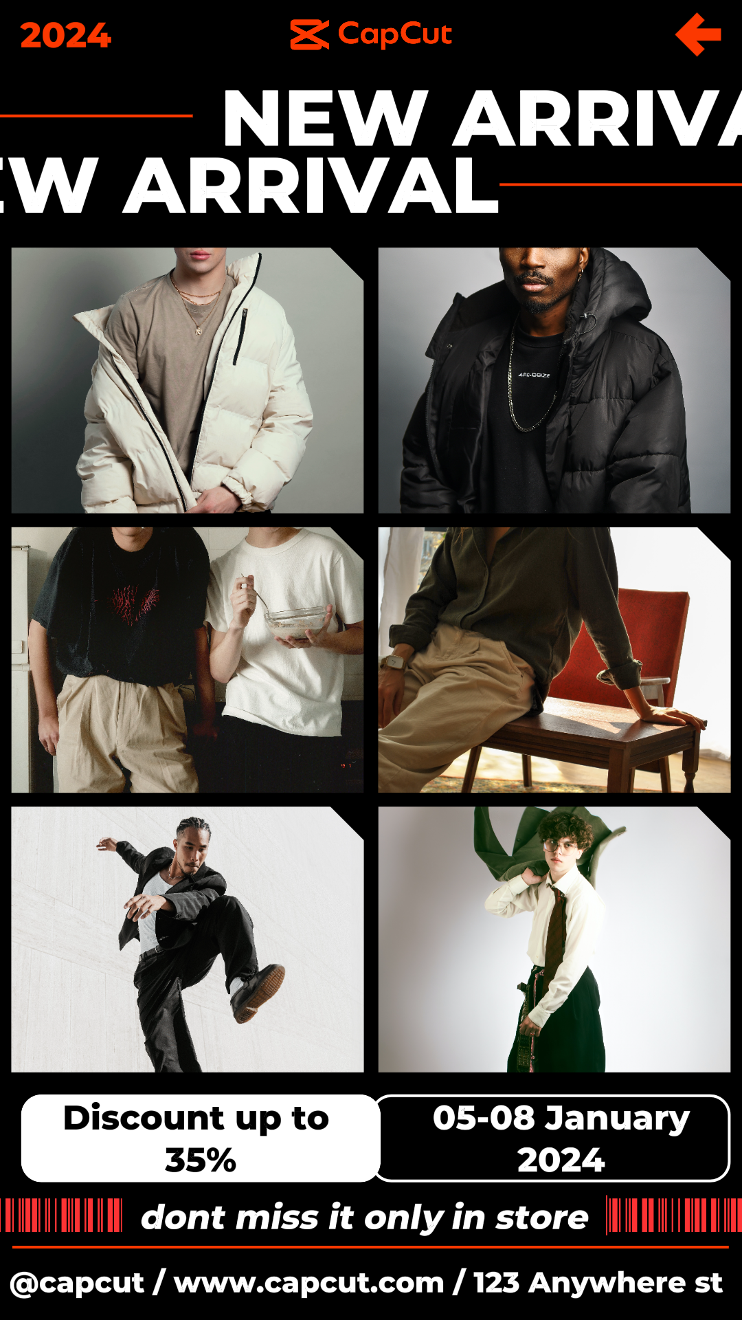 capcut template cover