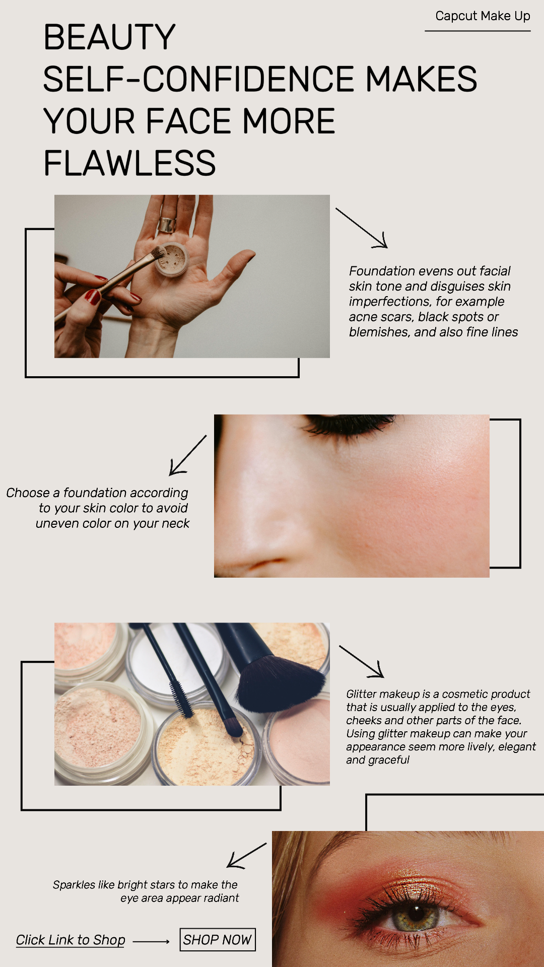 Marketing Make Up Cosmetic Promotion Insta story