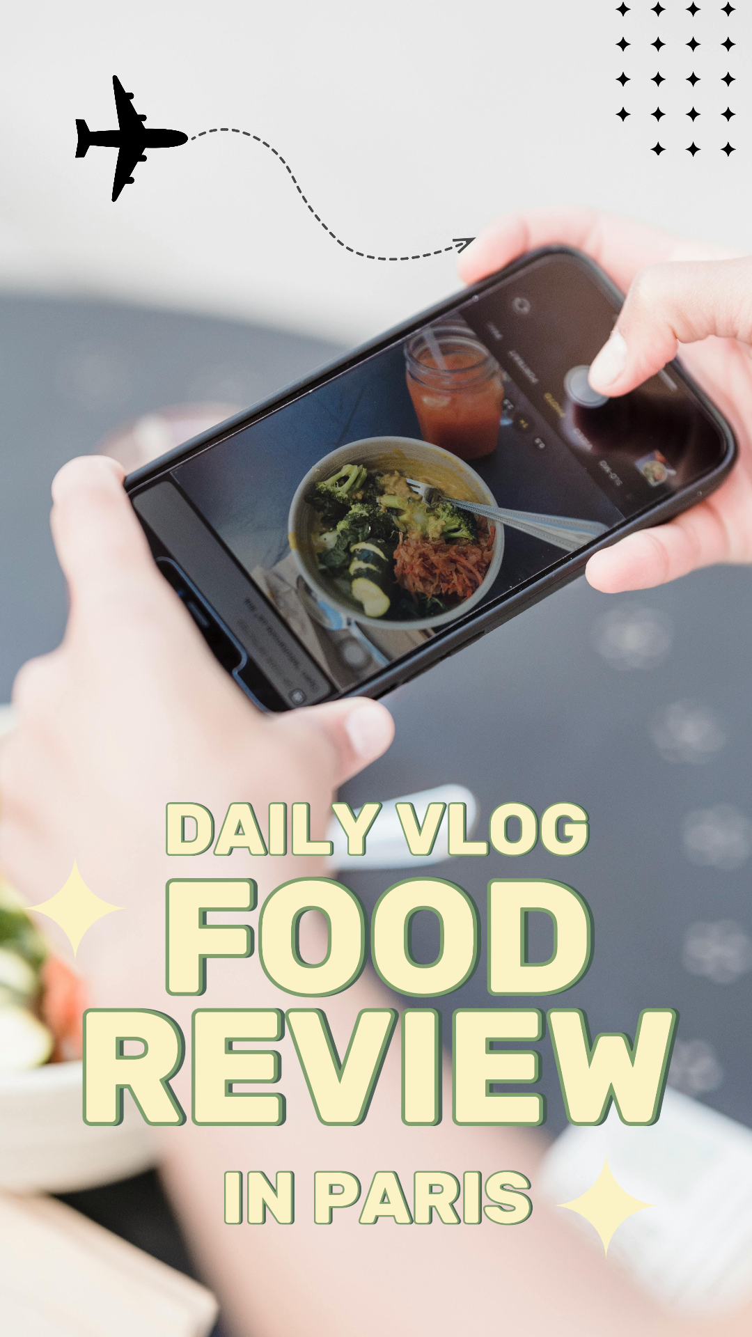 Tiktok Thumbnail Food Review Instagram Trend 