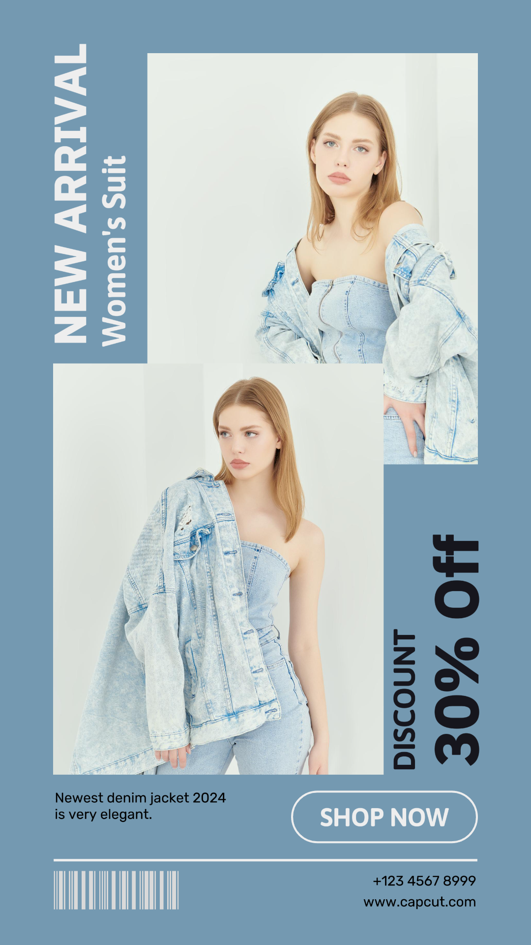 Minimalista colagem marketing pôster instagram história roupas e sapatos céu azul