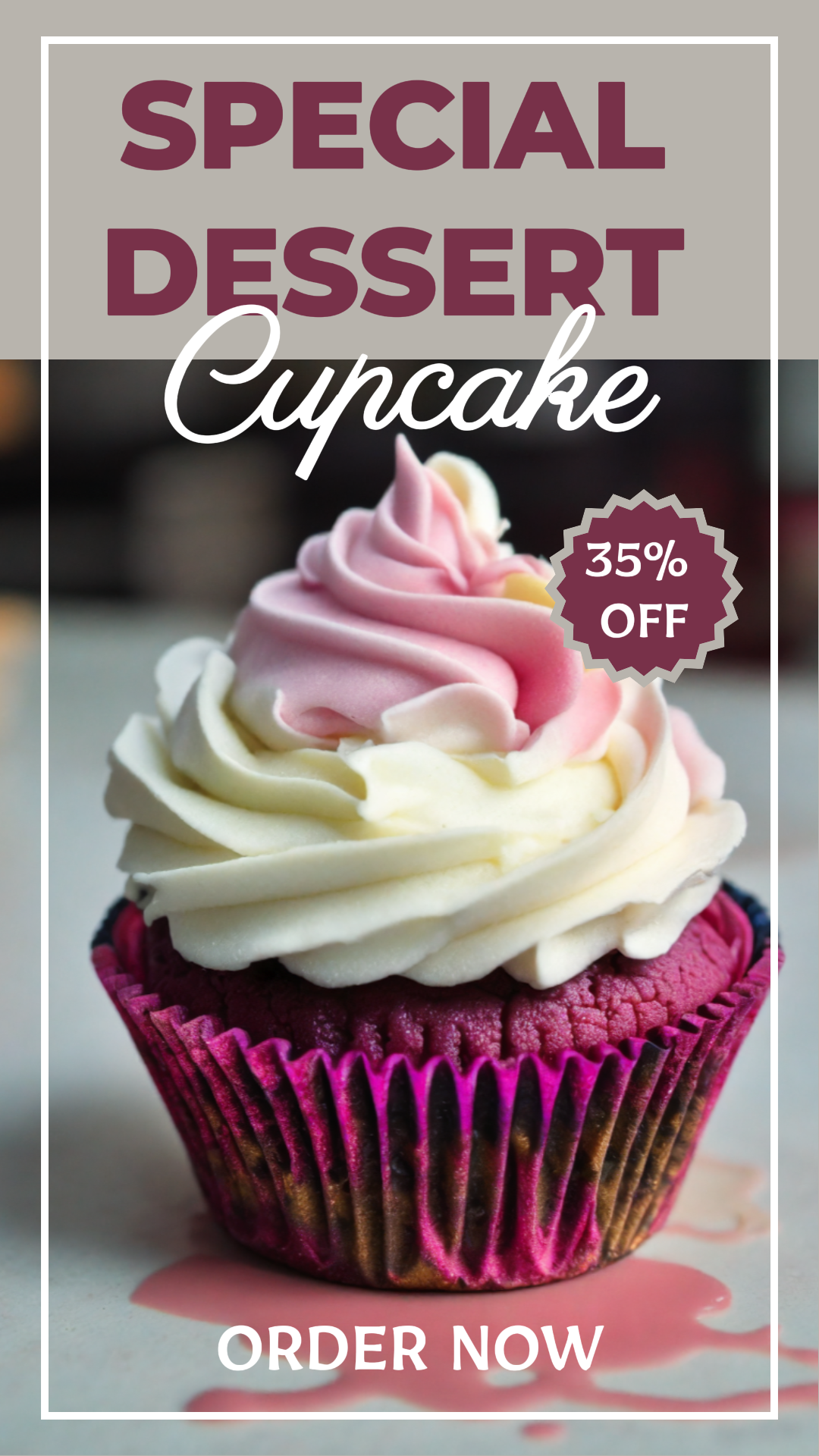 Special Dessert Cupcake Promotion Tiktok