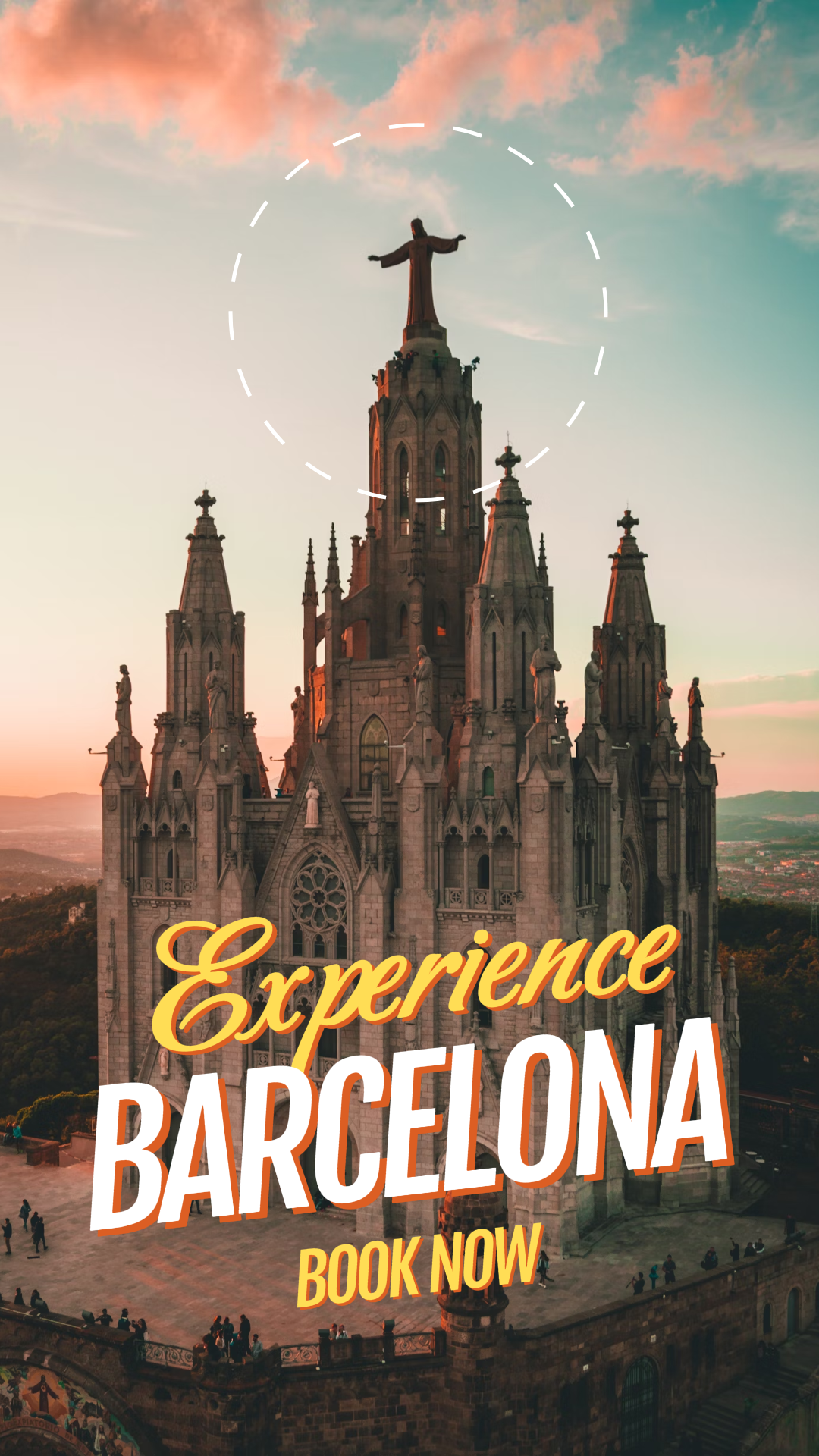 Travel - Creative Poster - Instagram - Experience Barcelona