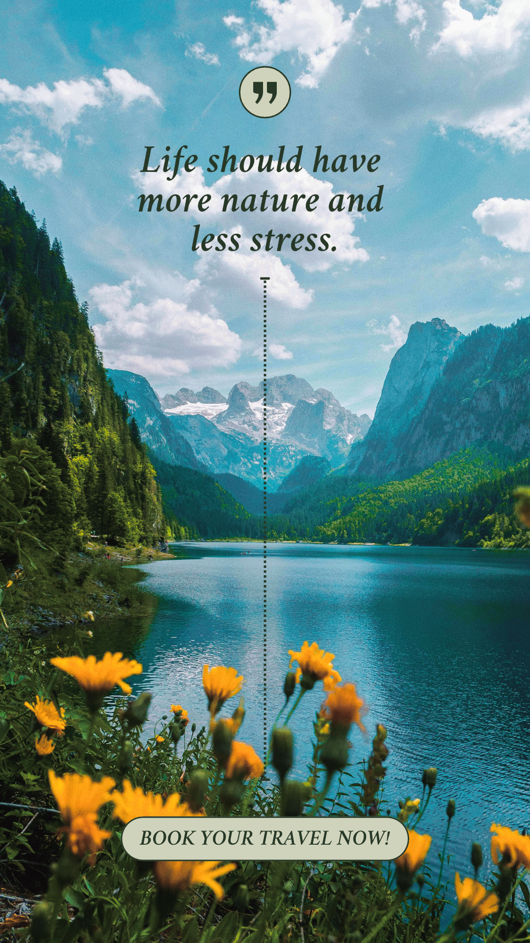 Travel Creative Poster TikTok Reisezitate