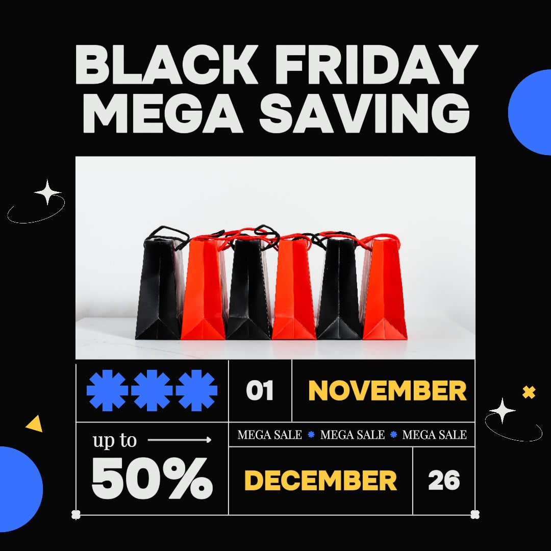 Promotion de vente Black Friday