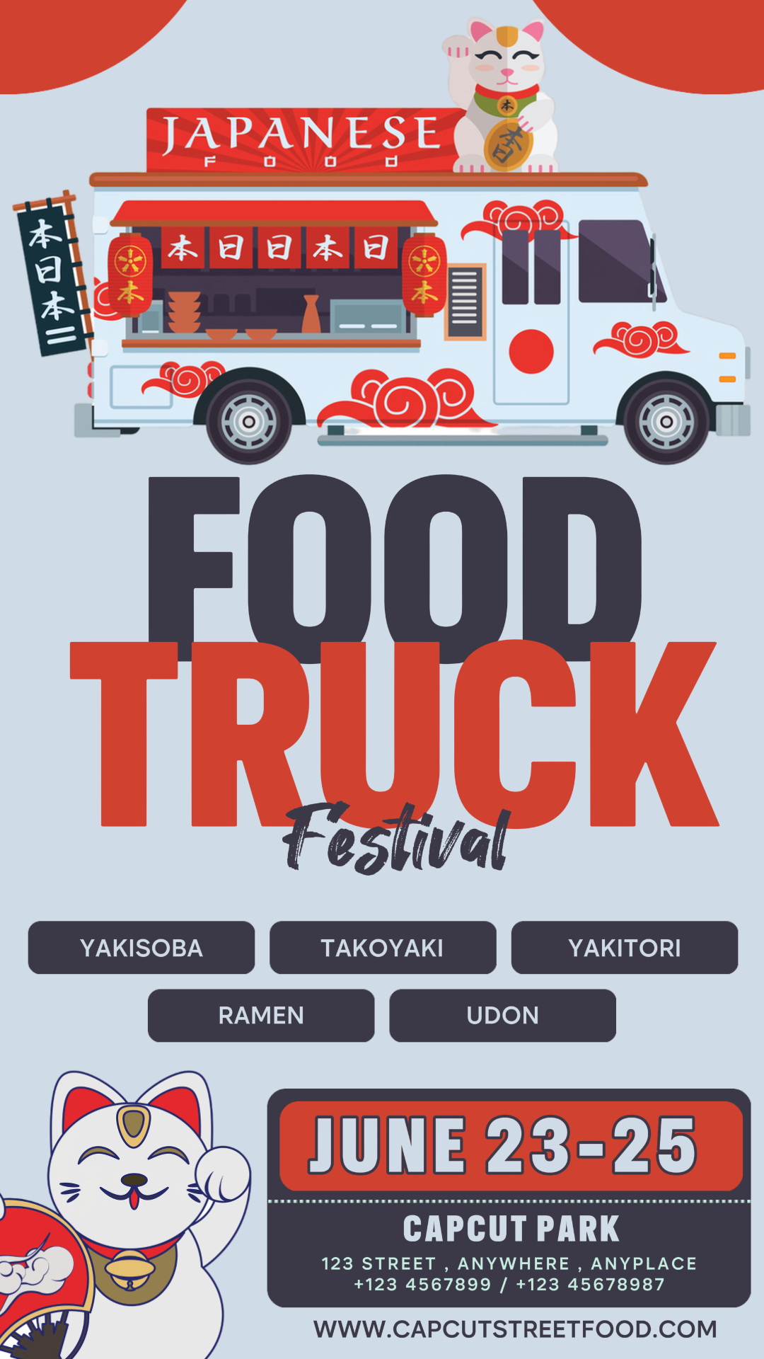 FOOD AND BEVERAGE JAPANESE FOOD TRUCK