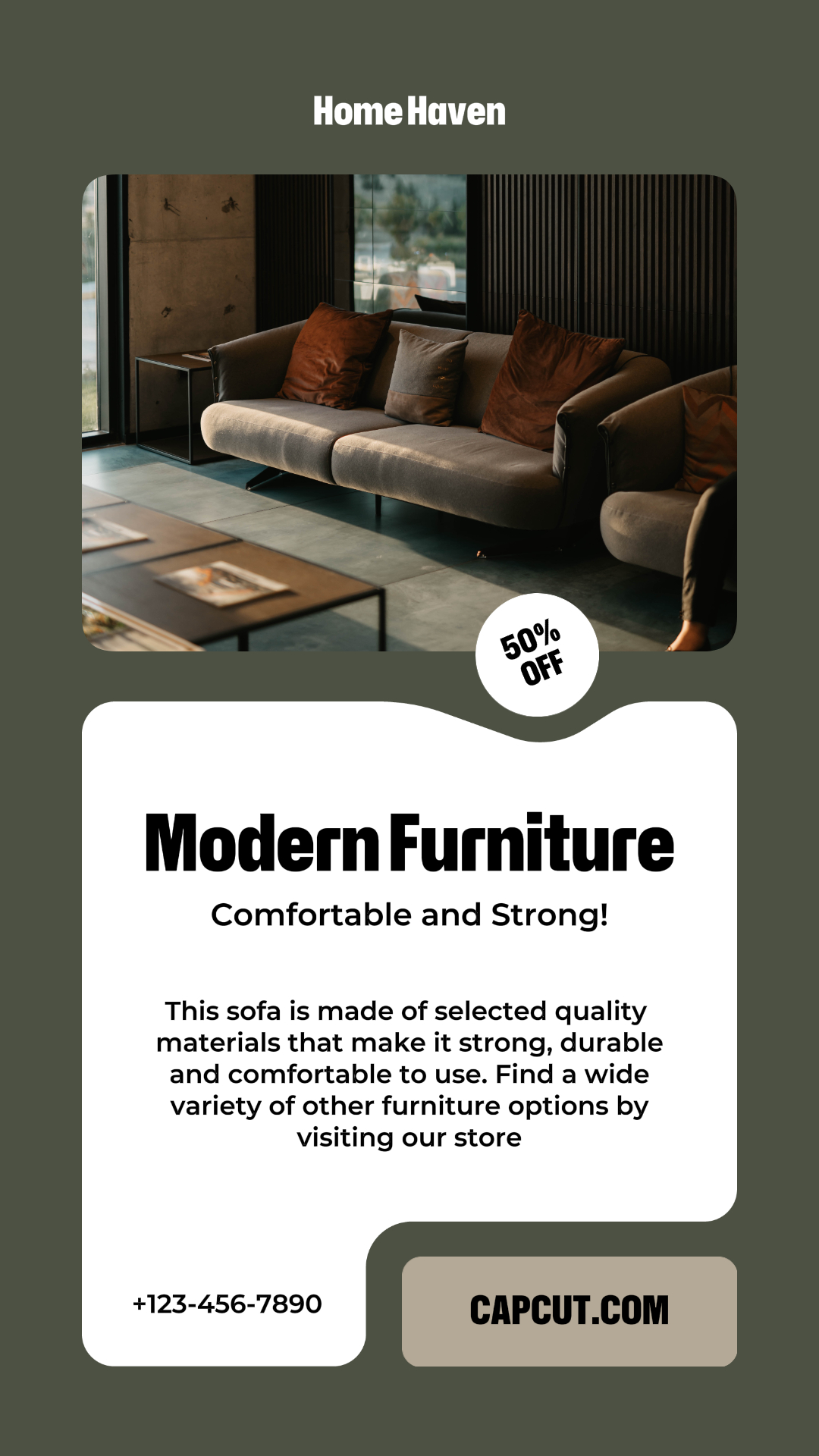 Household Furniture Promotion Instagram Story