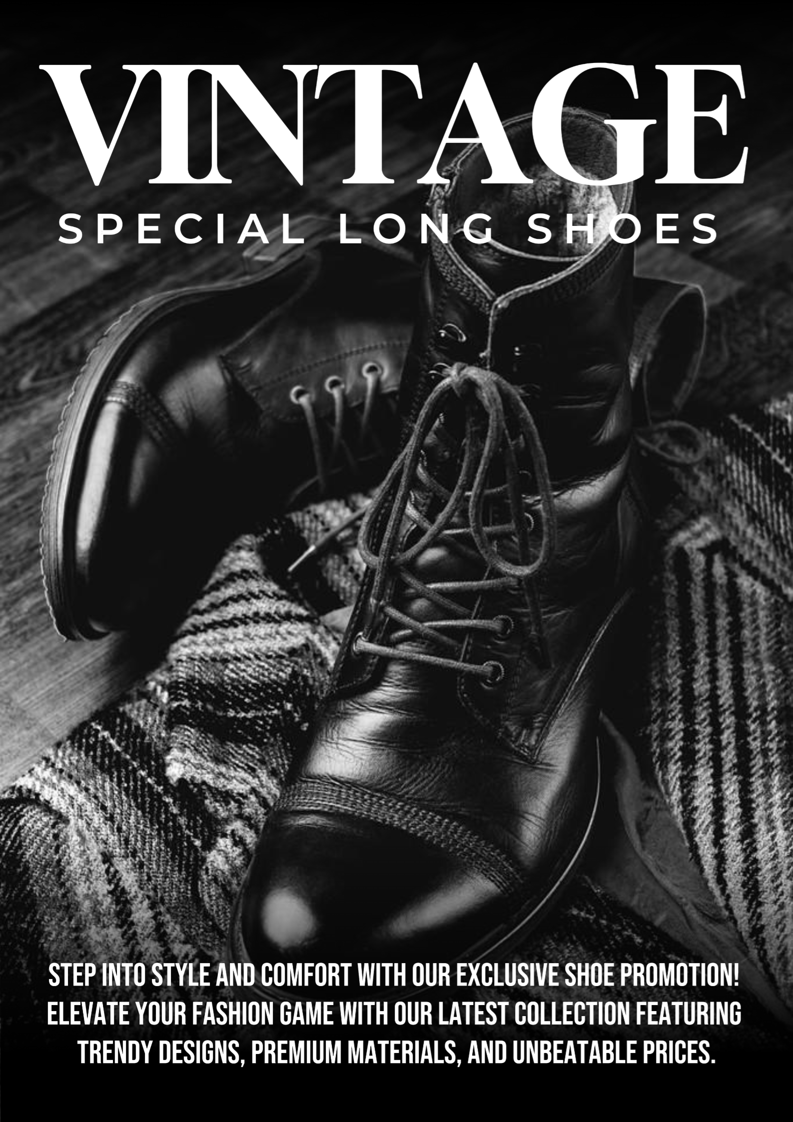 Fashion Shoes Poster Promotion