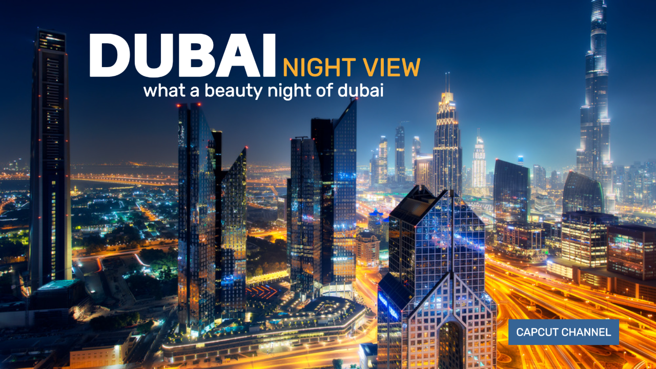 Youtube Thumbnail - Vlog Travel Dubai