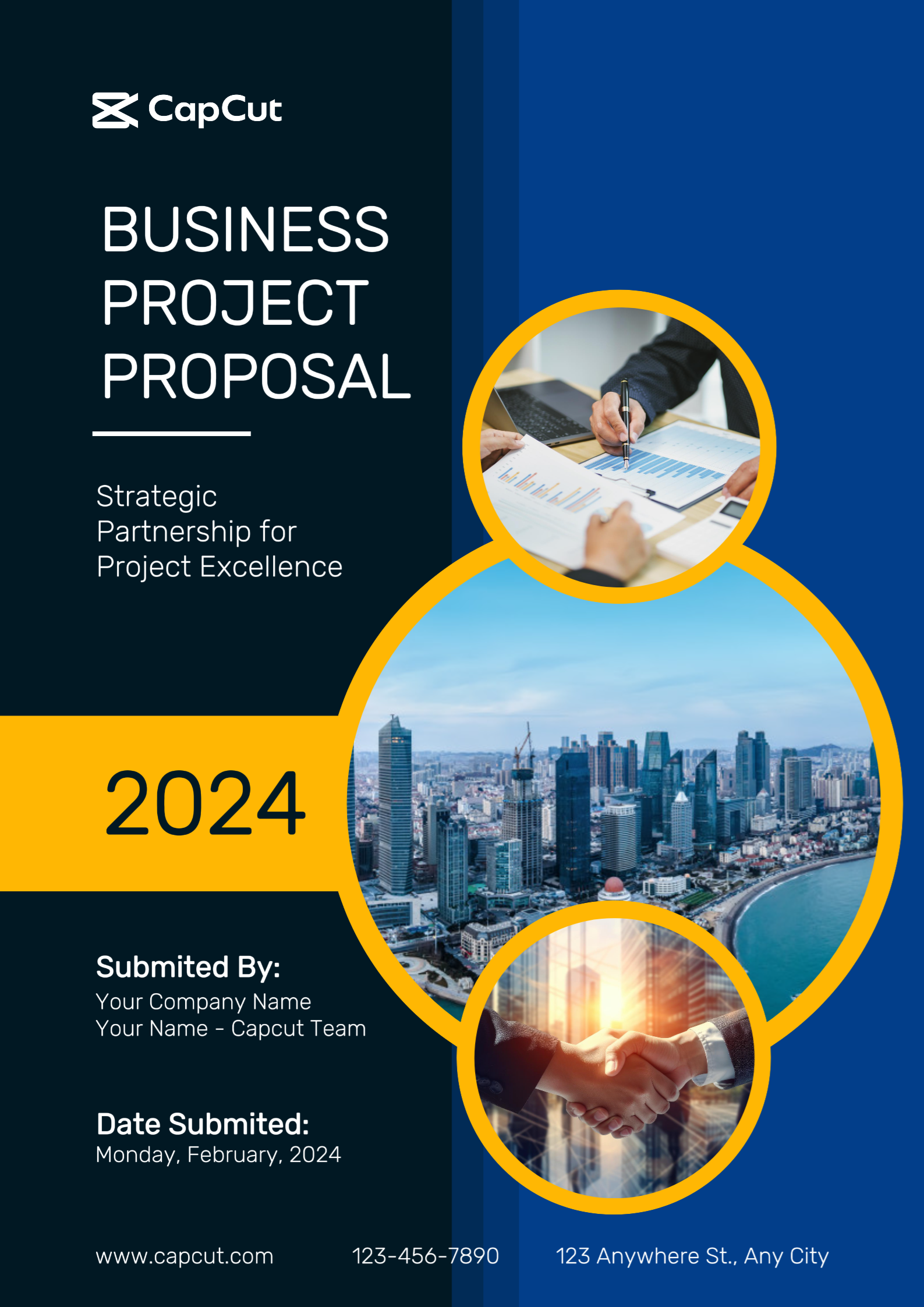 Business Marketing Poster Vorschlag Cover