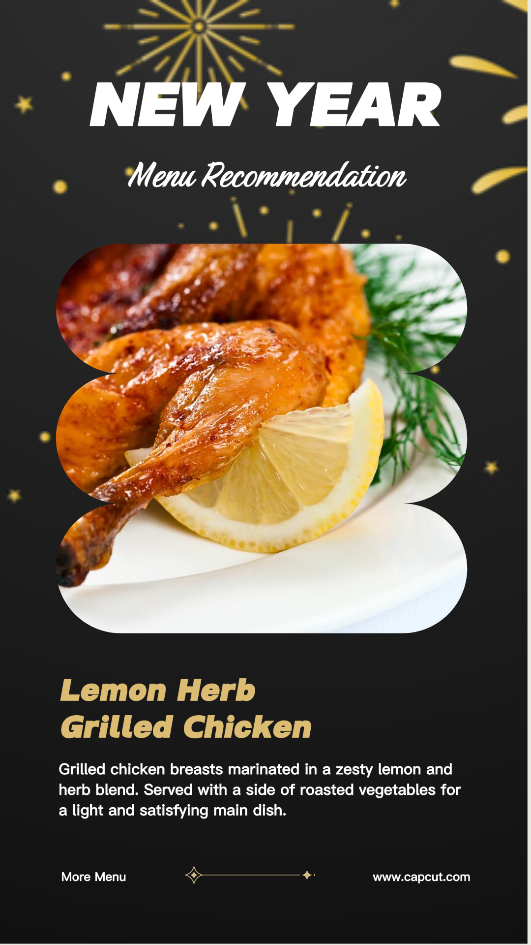 음식 새해 메뉴 추천 인스타그램 스토리