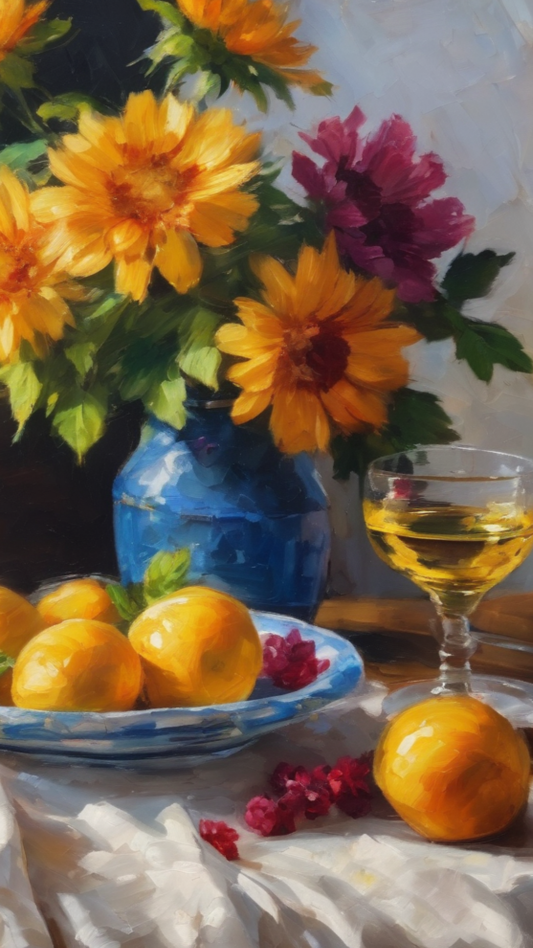 Wallpaper Creative oil painting