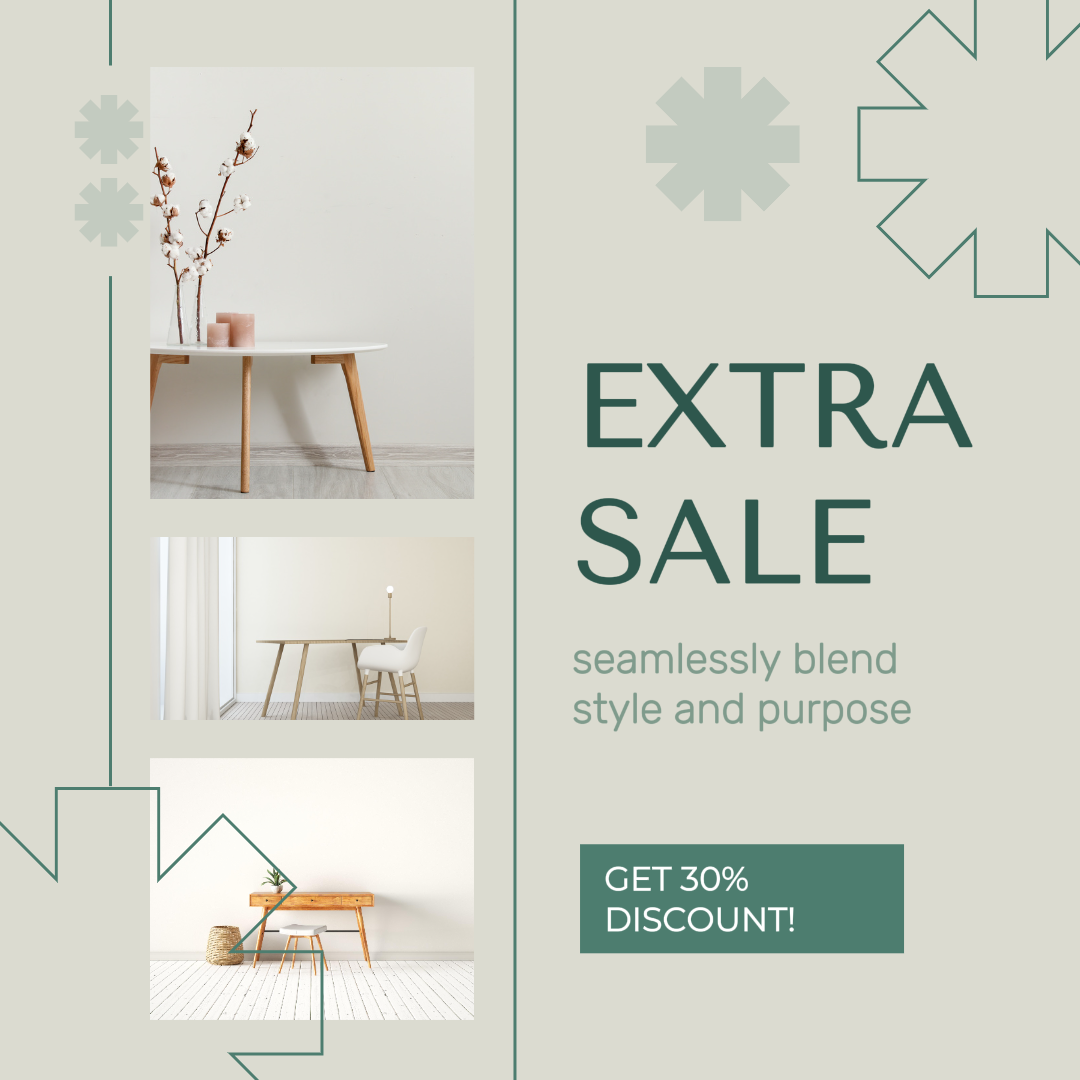 Instagram Post - Workshop Challenge Minimalism (Furniture Product)