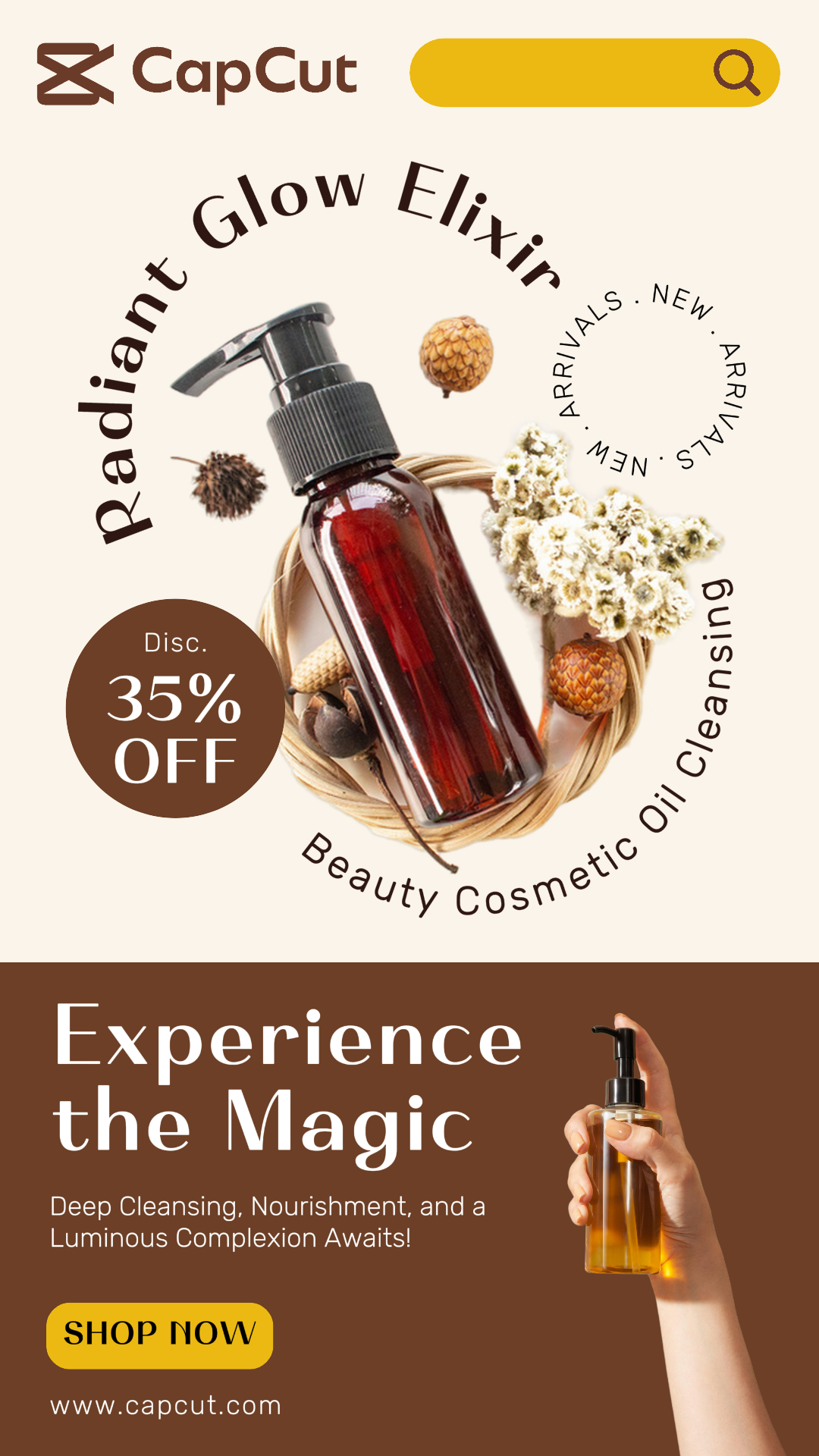 capcut template cover