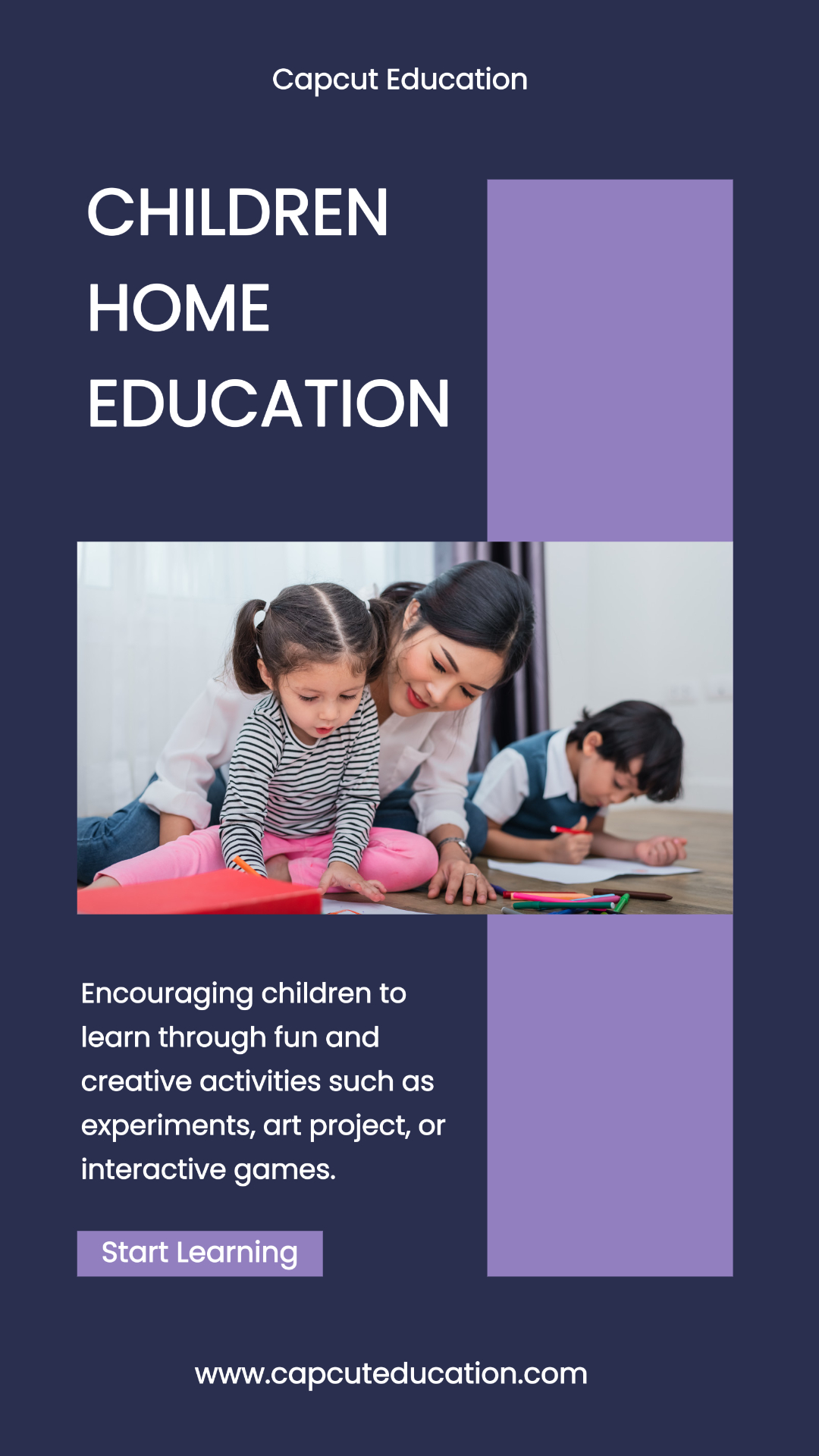 Autres industries Enfants Éducation à domicile