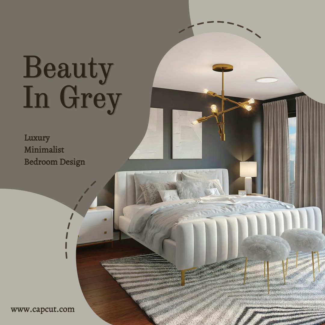 Tone on tone style  - Marketing Poster - beauty in grey instagram post
