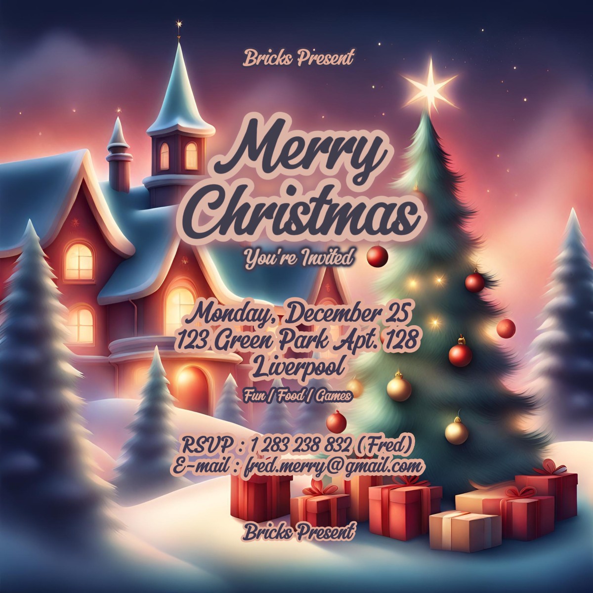 Weihnachtsgrüße Linkedin Post