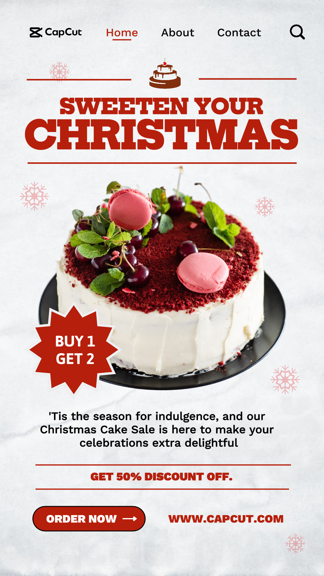 Venta De Comida De Navidad