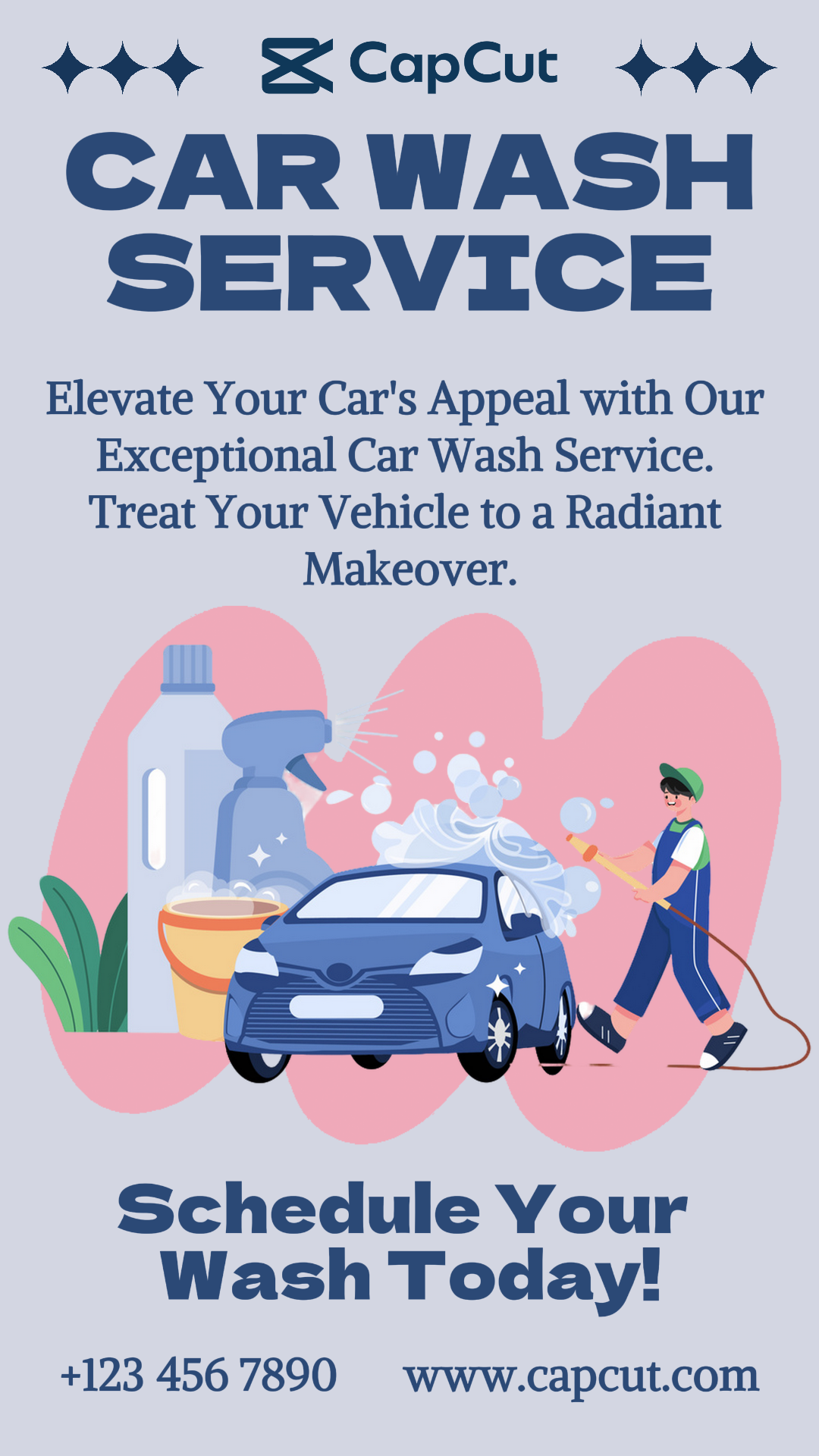 Life Services Display Instagram Story - Car Wash Service