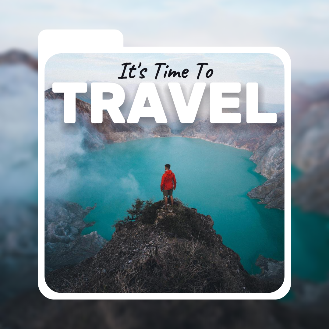 Travel - Instagram Poster - White Nature