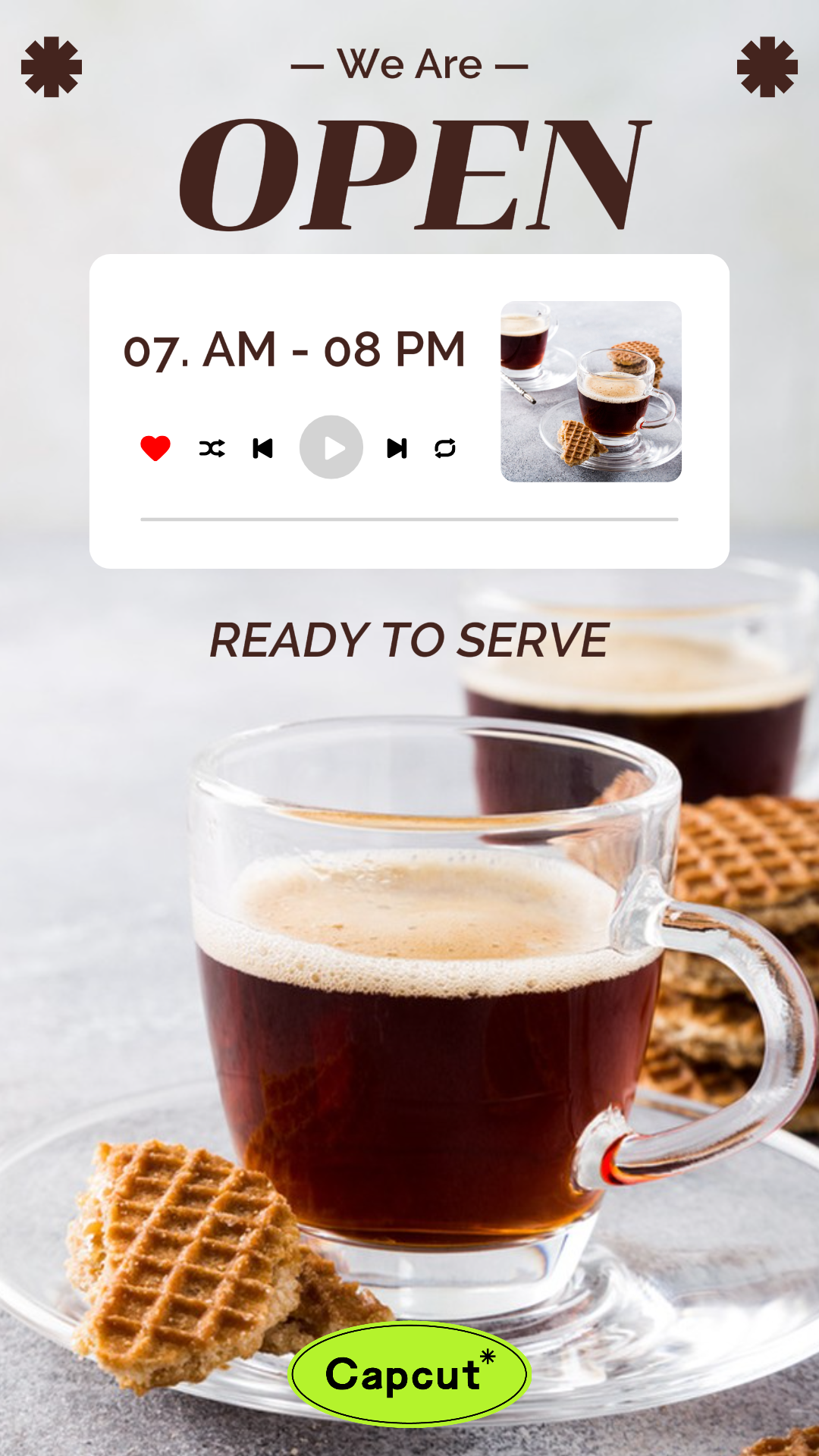 capcut template cover