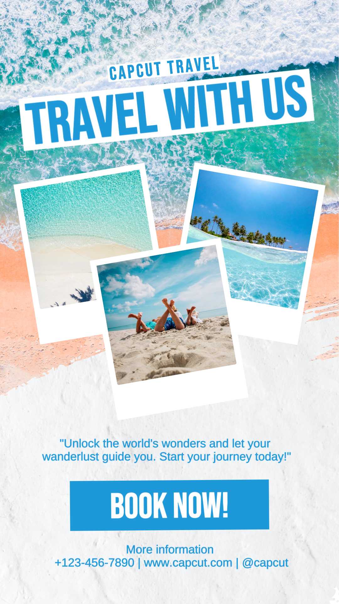 Travel Booking Promotion Instagram Story