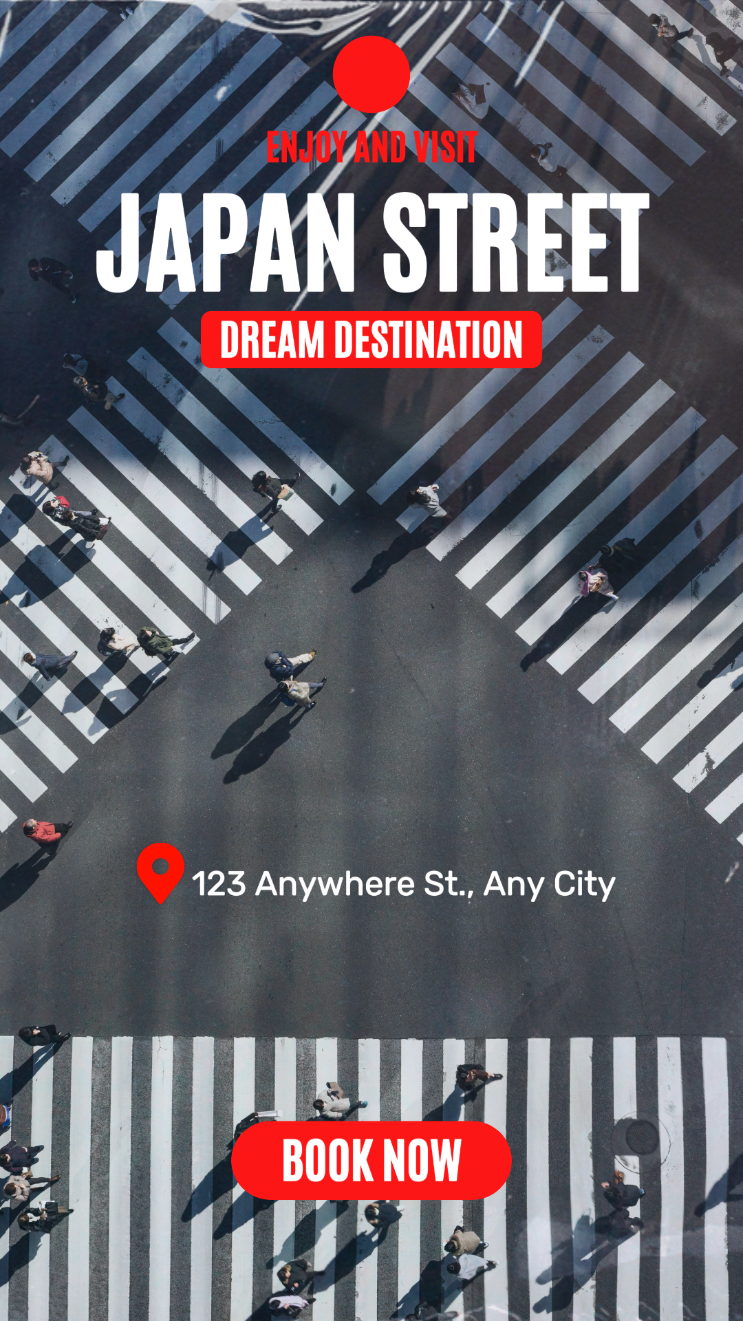 Travel Marketing Poster Japan Destination