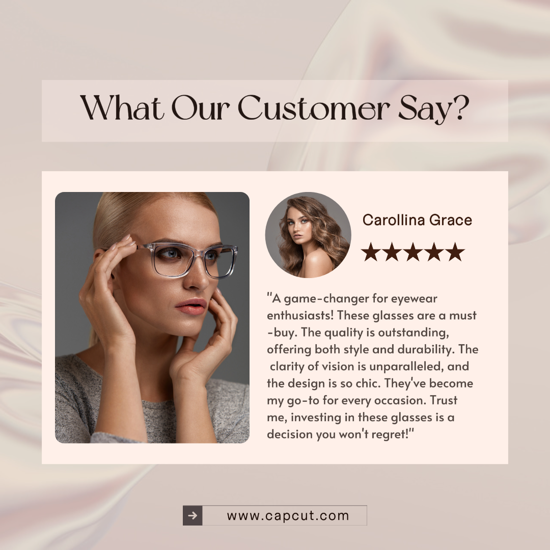 Modebrille Testimonial Review Instagram Post