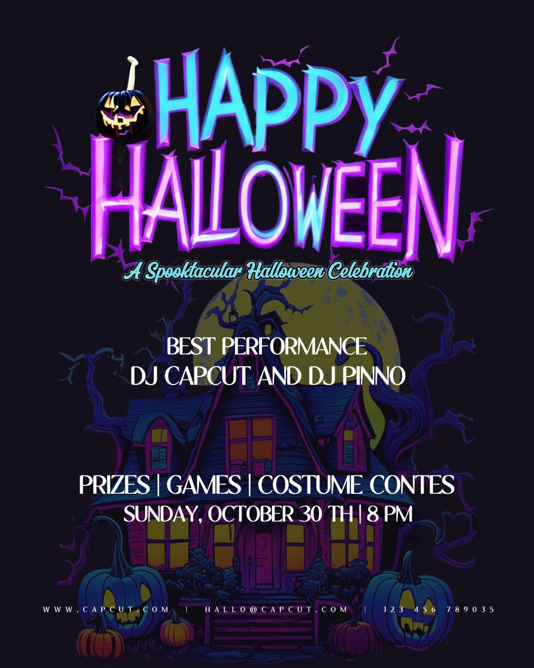 Fiesta De Invitación De Halloween