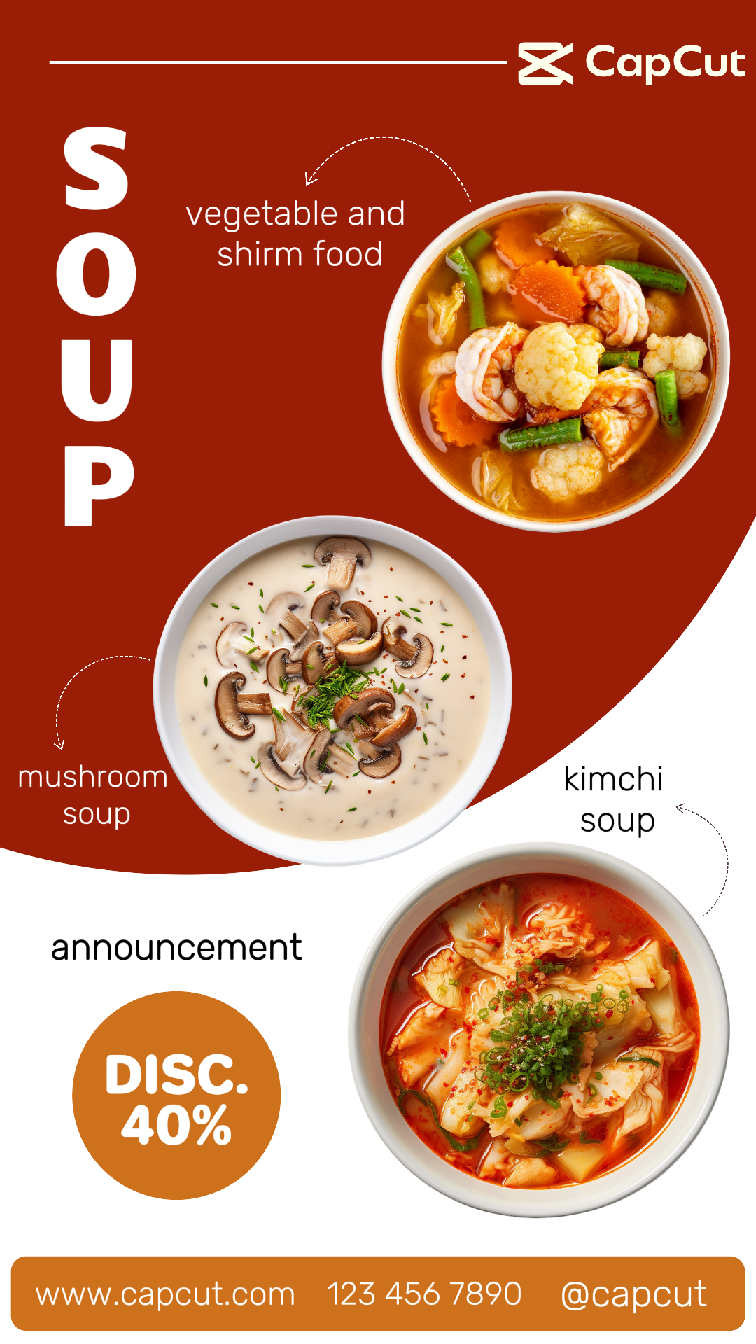 Food Soup Promotion Instagram Story 